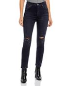 Agolde Nico High Rise Skinny Jeans In Cassette