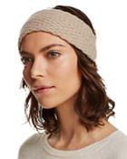 C By Bloomingdale's Waffle Cashmere Headband - 100% Exclusive