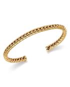 Bloomingdale's Polished Rope Cuff In 14k Yellow Gold - 100% Exclusive