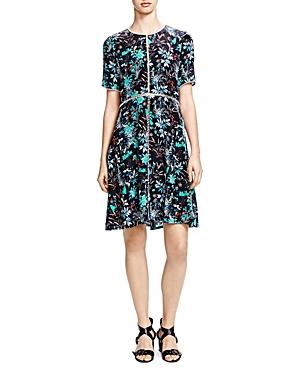 The Kooples Ladder Stitched Printed Dress