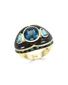 Bloomingdale's Multi-gemstone Statement Ring In 14k Yellow Gold - 100% Exclusive