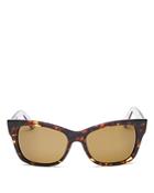Kate Spade New York Polarized Alora Wayfarer Sunglasses, 53mm