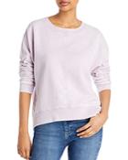 Marc New York Performance Snow Wash Fleece Raglan Crewneck Sweatshirt