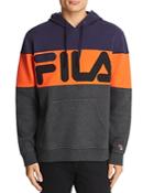 Fila Flamino Color-block Logo Hooded Sweatshirt