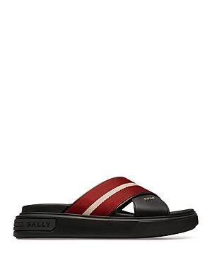 Bally Men's Jake Criss Cross Slide Sandals