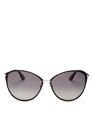 Tom Ford Women's Penelope Polarized Cat Eye Sunglasses, 59mm
