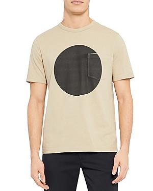 Theory Essential Sphere Geometric Print Tee