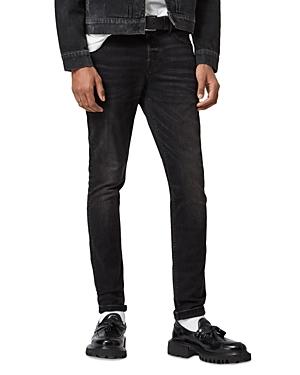 Allsaints Ronnie Extra Skinny Jeans In Washed Black