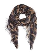 The Men's Store At Bloomingdale's Camouflage Print Scarf