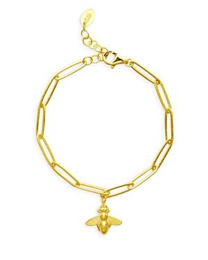Argento Vivo Bee Charm Bracelet