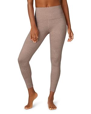 Beyond Yoga Animal Print Cropped Leggings