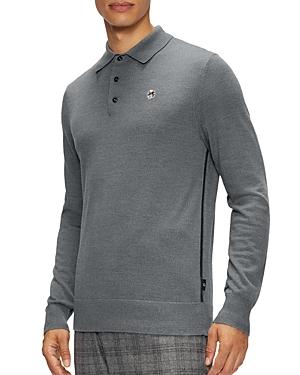 Ted Baker Wembley Long Sleeve Merino Polo Shirt