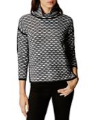 Karen Millen Geometric Print Sweater