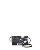Ivanka Trump Mara Floral Print Saffiano Leather Wallet Crossbody