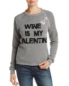 Bow & Drape Wine Valentine Pullover - 100% Bloomingdale's Exclusive