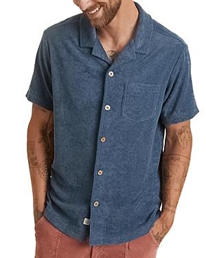 Marine Layer Terry Out Regular Fit Resort Shirt
