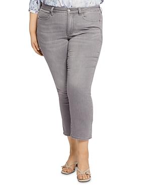 Nydj Plus Marilyn High Rise Straight Ankle Jeans In Seneca