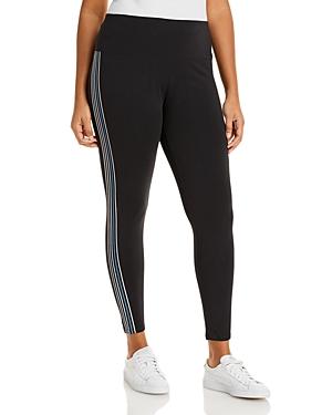 Marc New York Plus High-rise Side-stripe Leggings