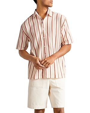 Ted Baker Hillma Seersucker Striped Shirt