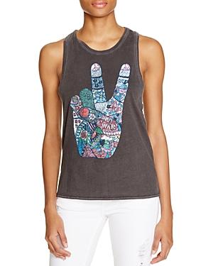 Chaser Peace Hand Muscle Tank