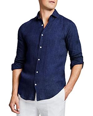 Frescobol Carioca Antonio Linen Shirt