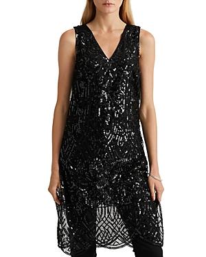 Lauren Ralph Lauren Sequin Sleeveless Top