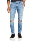 7 For All Mankind The Stacked Skinny Jeans In Valhalla Destroy