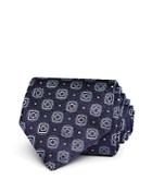 Canali Large Square Medallion Classic Tie