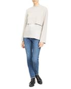 Theory Layered Look Sweater & Cami Top