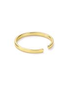 Argento Vivo Open Ring In 18k Gold-plated Sterling Silver