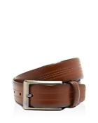 Ted Baker Aggra Stitch Detail Leather Belt