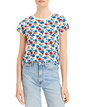 Goldie Liberty Cotton Floral Print Tee