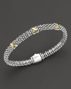 Lagos 18k Gold And Sterling Silver Rope Bracelet