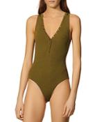 Sandro Salvadorribbed Studded Bodysuit