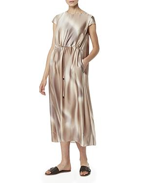 Peserico Adjustable Waist Midi Dress