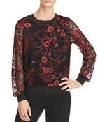 Le Gali Cathie Embroidered Lace Top - 100% Exclusive