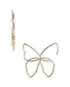 Baublebar Farasha Open Butterfly Threader Earrings