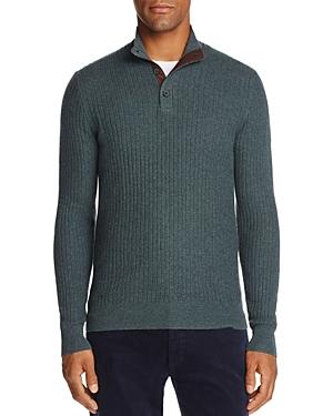 The Men's Store At Bloomingdale's Quarter-zip Silk & Cashmere Sweater - 100% Exclusive