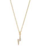 Aqua Pave Lightning Pendant Necklace In 18k Gold Plate, 16.25-18 - 100% Exclusive