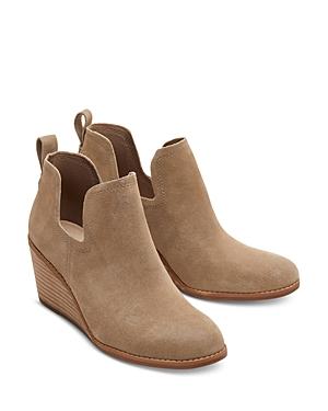 Toms Women's Slip On Wedge Shooties