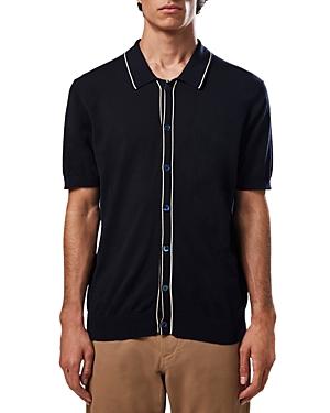 Nn07 Nolan Short Sleeve Contrast Trim Shirt