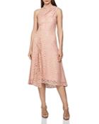 Reiss Stephie Asymmetric Lace Dress