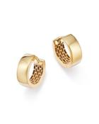Bloomingdale's Made In Italy Huggie Hoop Earrings In 14k Yellow Gold - 100% Exclusive