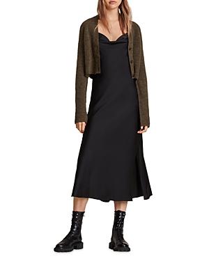 Allsaints Wick V-neck Cropped Cardigan