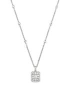 Bloomingdale's Diamond Halo Square Pendant Necklace In 14k White Gold, 1.0 Ct. T.w. - 100% Exclusive