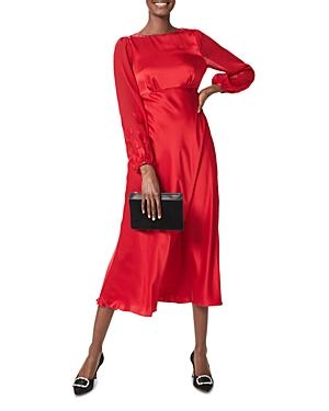 Hobbs London Lenora Silk Dress