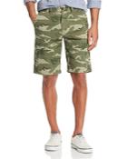 Flag & Anthem Camouflage-print Regular Fit Shorts
