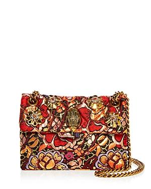 Kurt Geiger London Mini Kensington Brocade Crossbody Bag