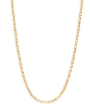 Aqua Herringbone Chain Necklace, 14-17 - 100% Exclusive