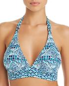Tommy Bahama Floral Isles Reversible Double Strap Halter Bikini Top